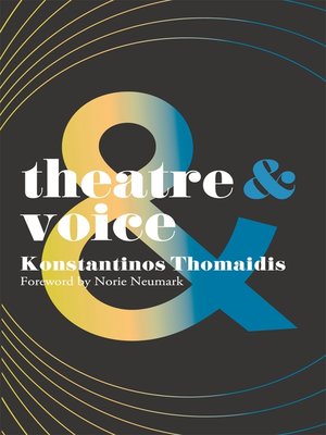 cover image of Theatre and Voice